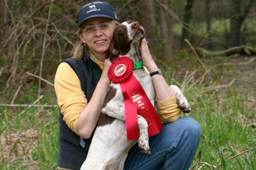 Elizabeth and Calypso celebrate a win